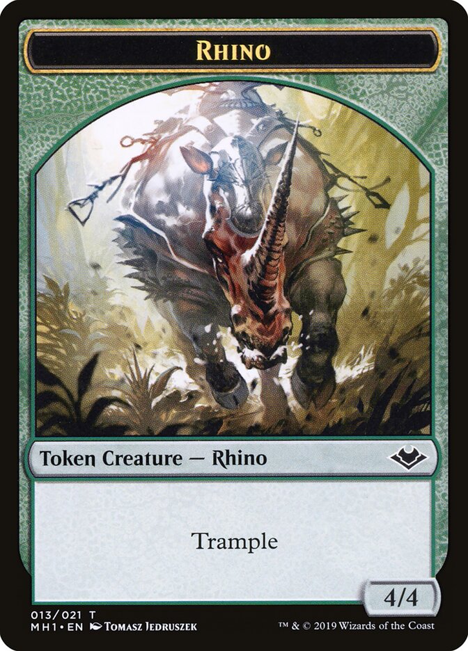Rhino card front