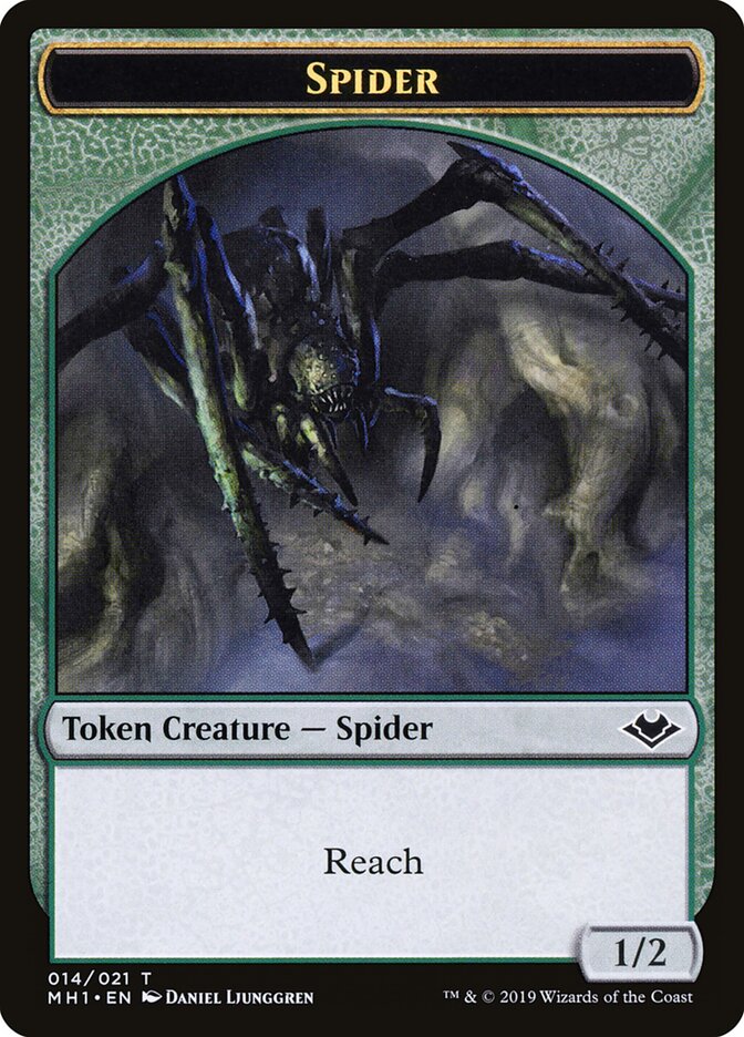 Spider card front