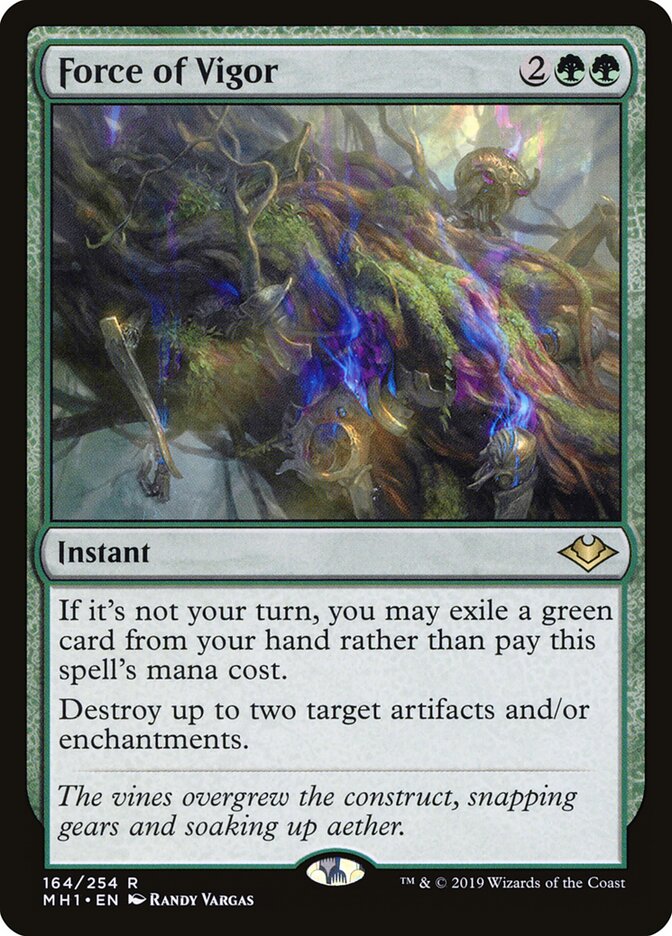 Force of Vigor card front