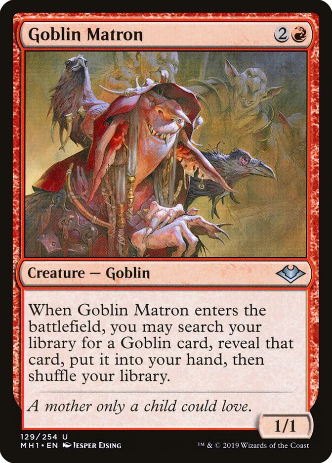 Goblin Matron card front