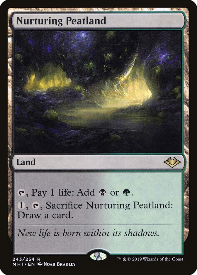 Nurturing Peatland card front