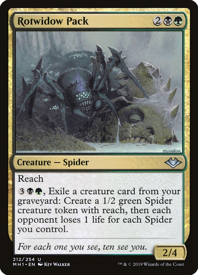 Rotwidow Pack card front