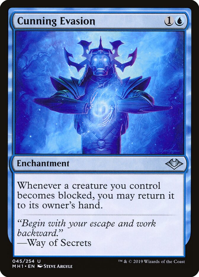 Cunning Evasion card front