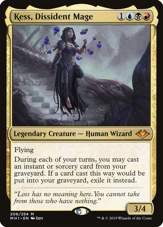 Kess, Dissident Mage card front