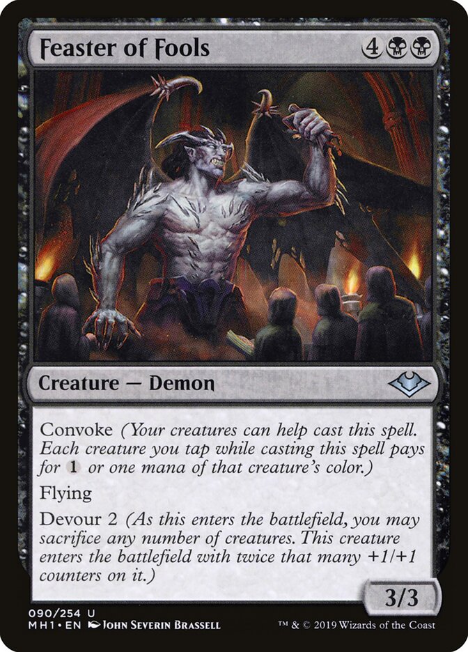 Feaster of Fools card front