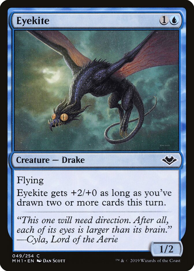 Eyekite card front