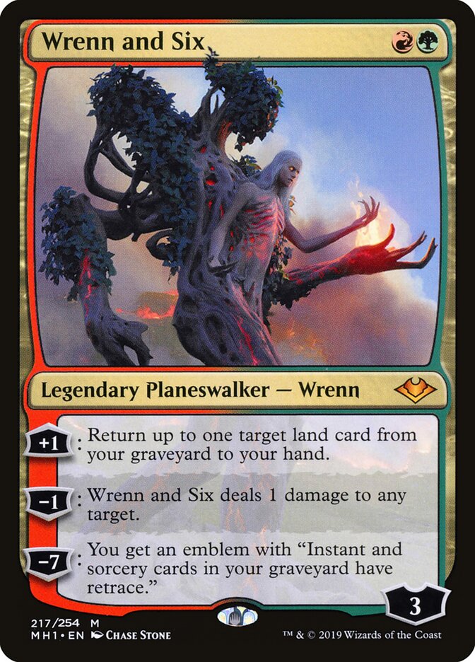 Wrenn and Six card front