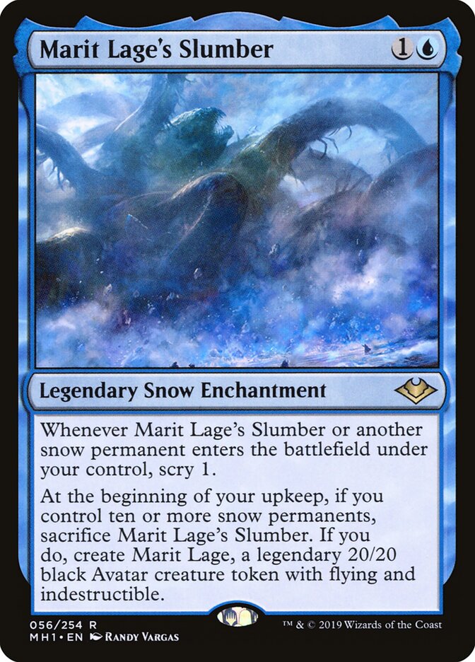 Marit Lage's Slumber card front