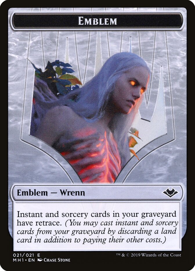 Wrenn and Six Emblem card front