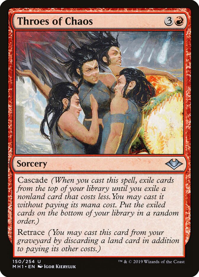 Throes of Chaos card front