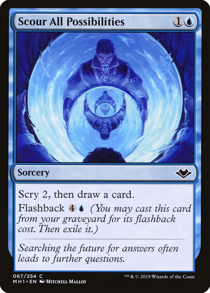 Scour All Possibilities card front