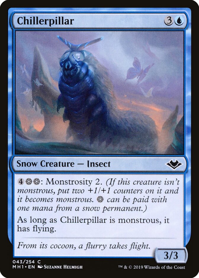 Chillerpillar card front