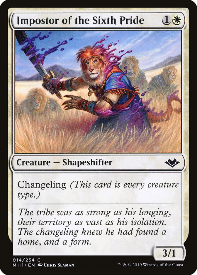 Impostor of the Sixth Pride card front