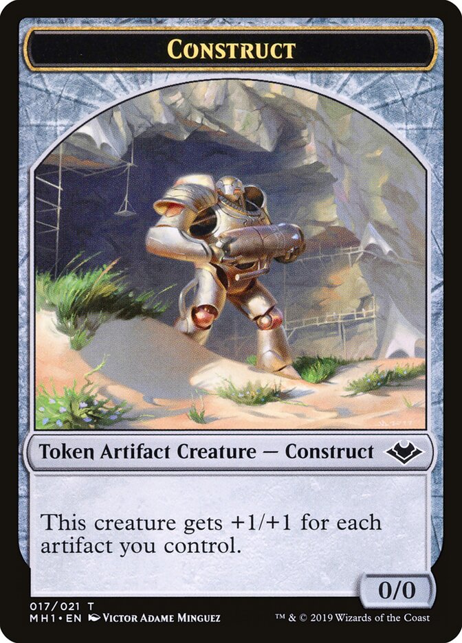 Construct card front