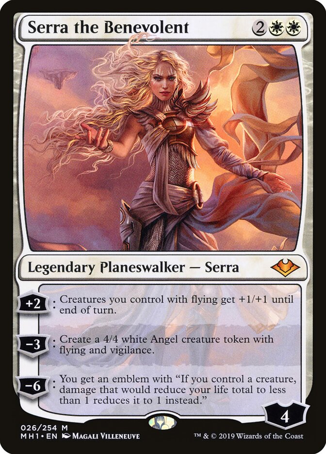 Serra the Benevolent card front