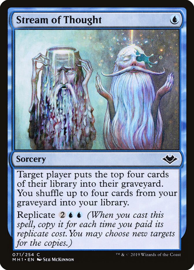 Stream of Thought card front
