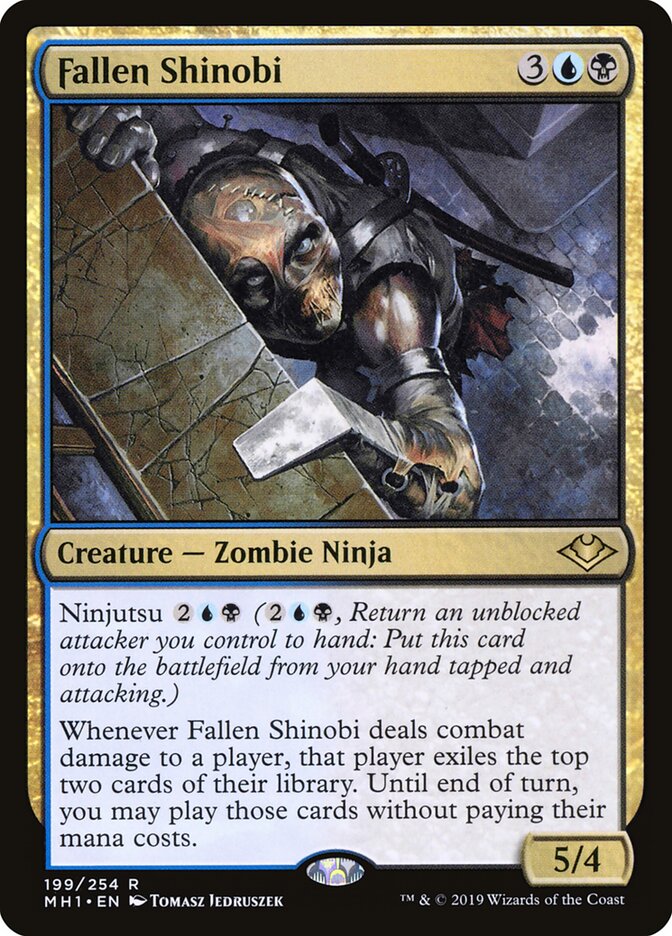 Fallen Shinobi card front