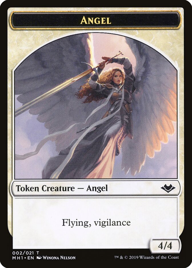 Angel card front