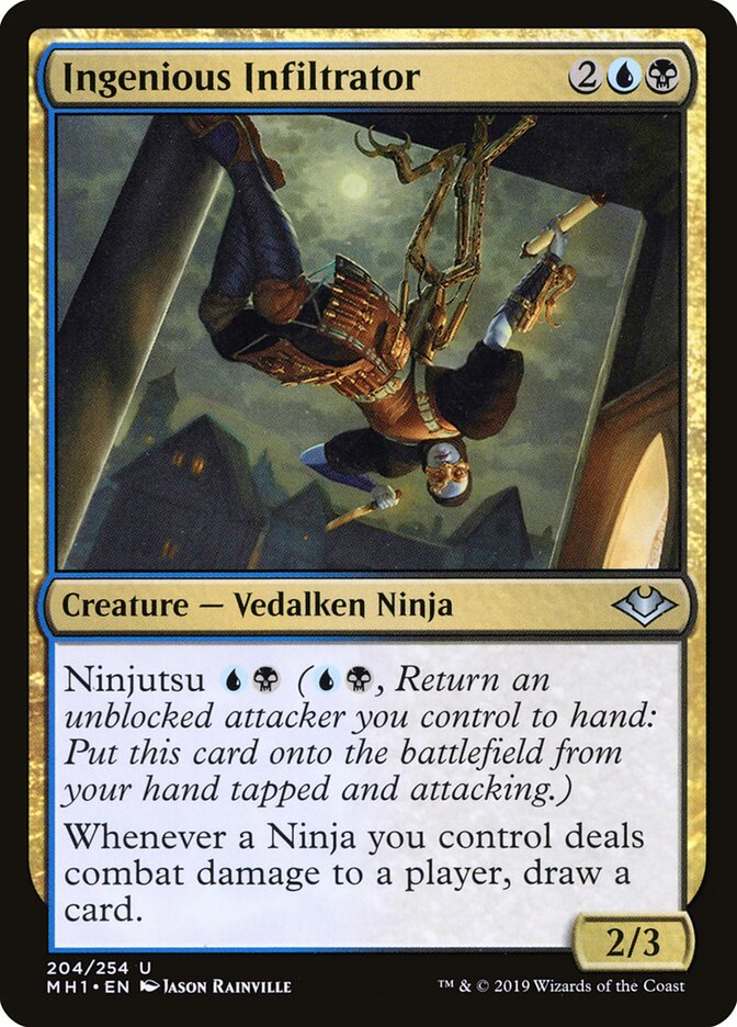 Ingenious Infiltrator card front
