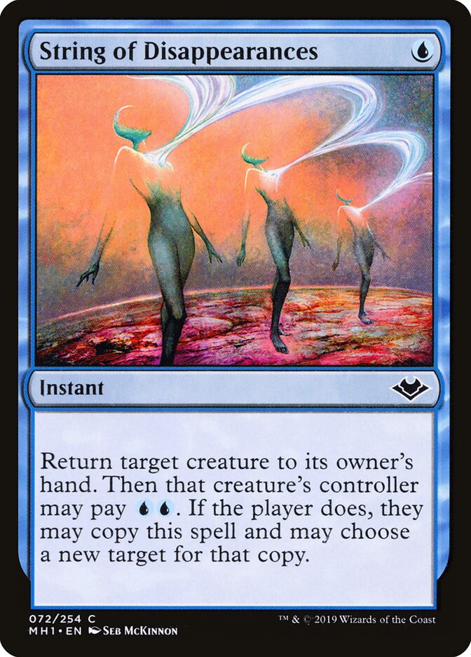 String of Disappearances card front