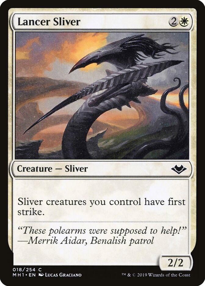 Lancer Sliver card front