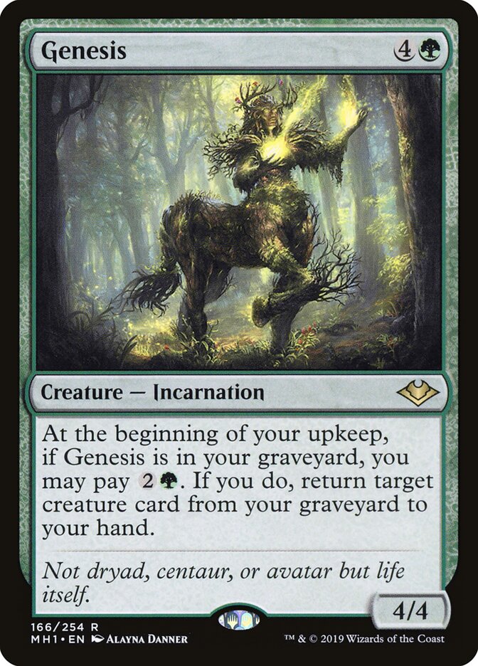 Genesis card front