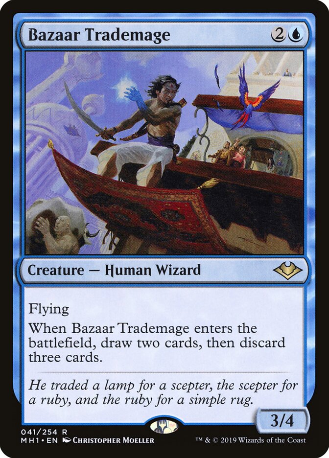 Bazaar Trademage card front