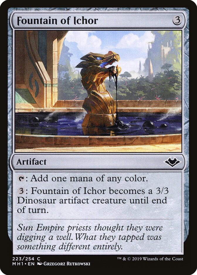 Fountain of Ichor card front