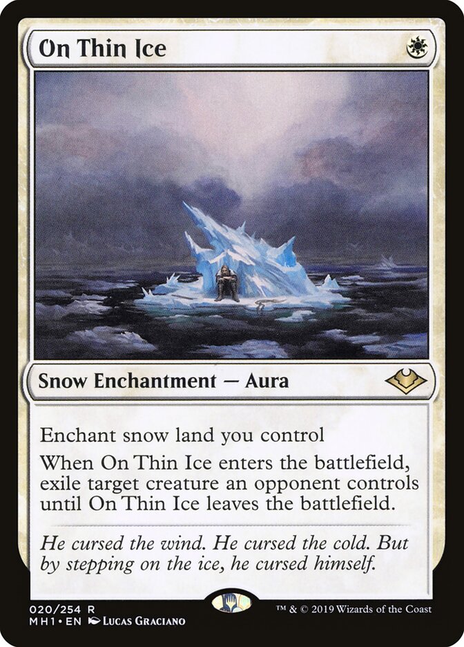 On Thin Ice card front