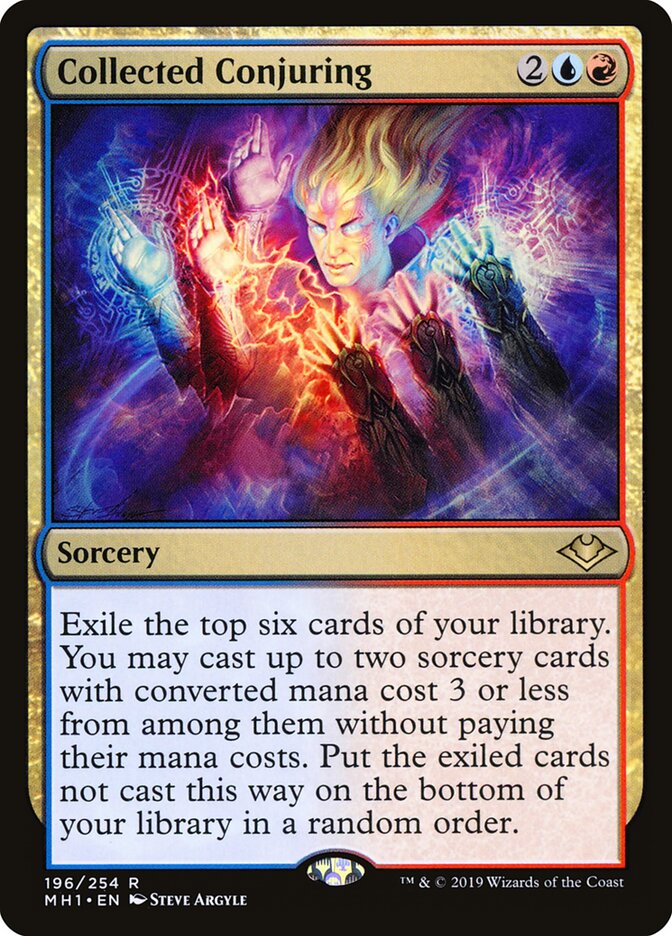 Collected Conjuring card front