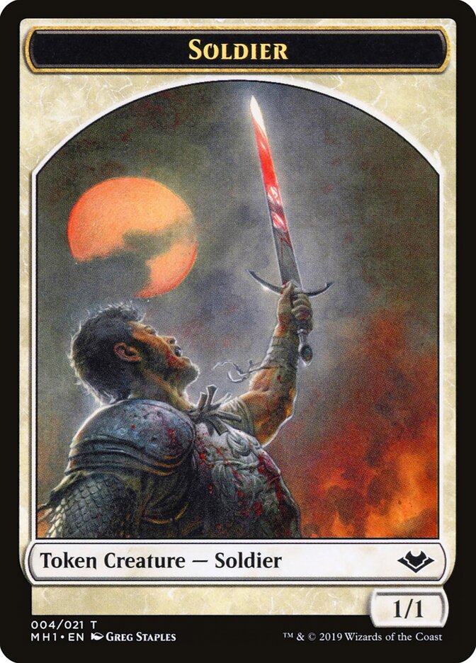 Soldier card front