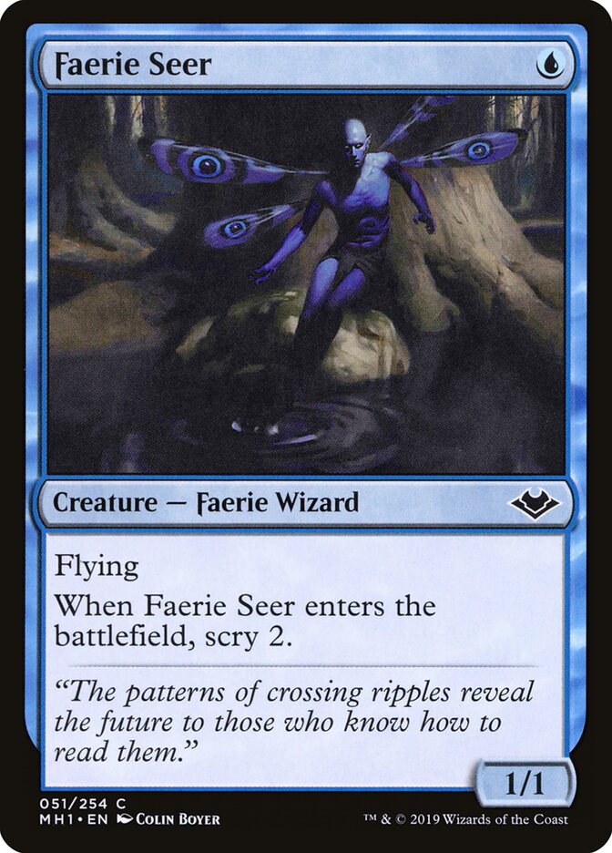 Faerie Seer card front