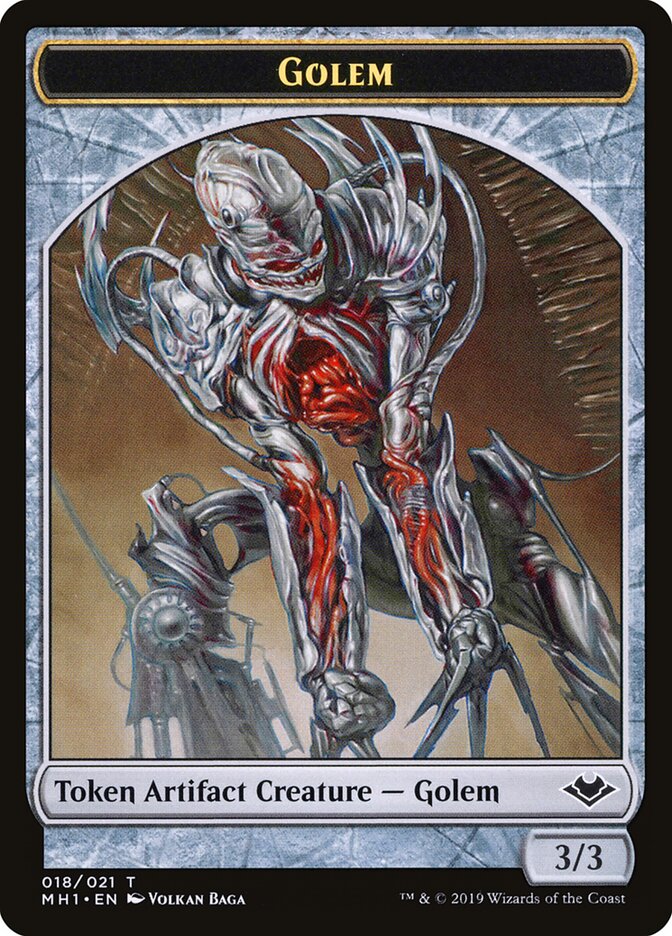 Golem card front