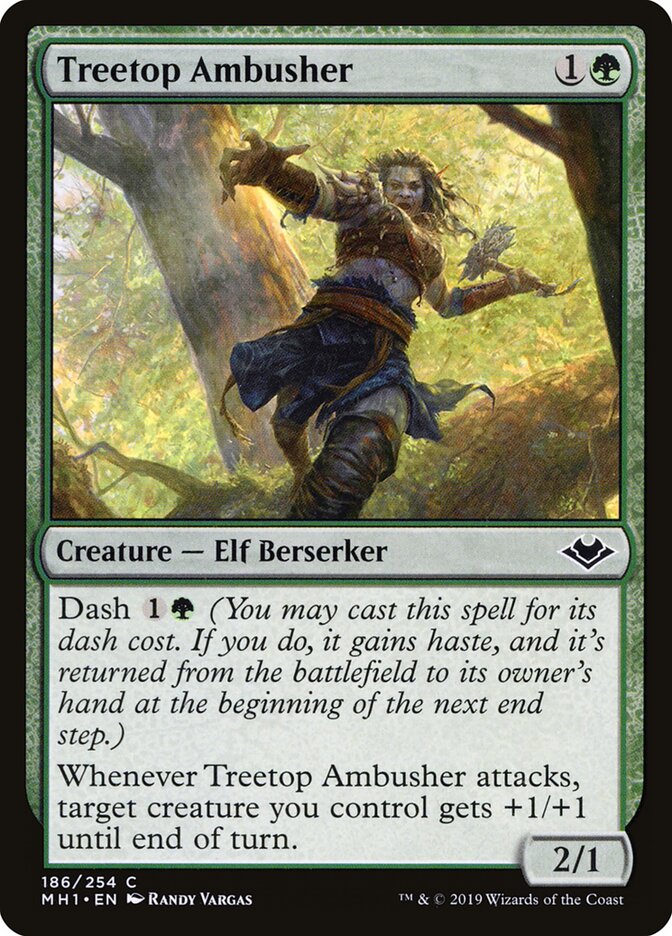 Treetop Ambusher card front