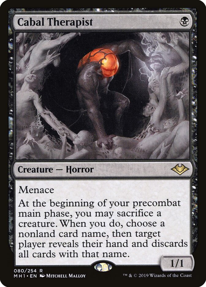 Cabal Therapist card front