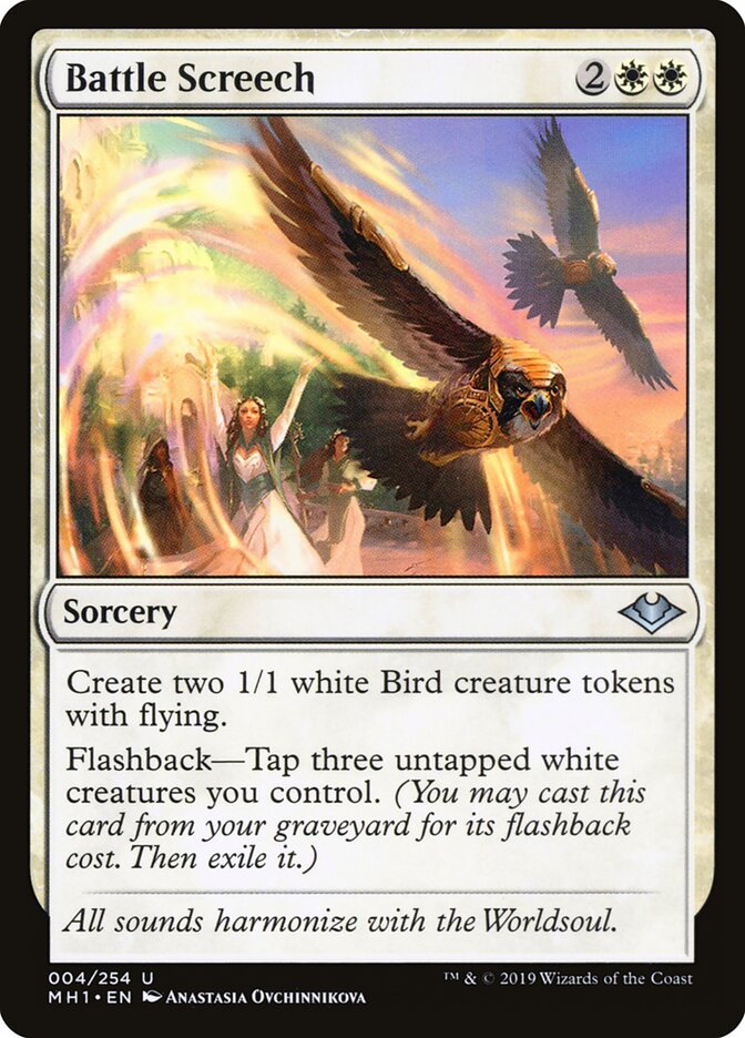 Battle Screech card front