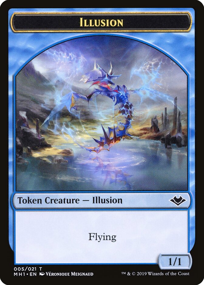 Illusion card front
