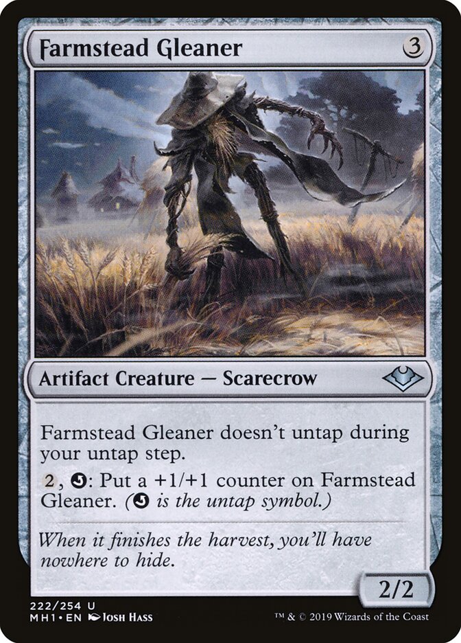 Farmstead Gleaner card front