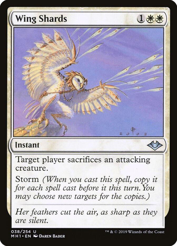 Wing Shards card front