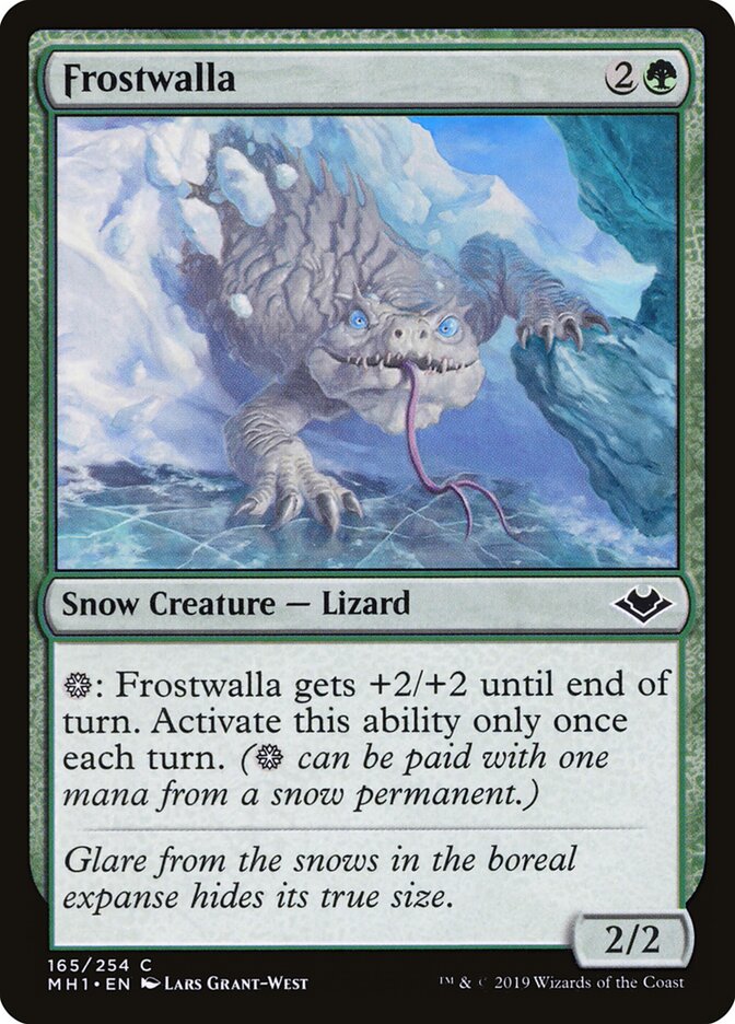 Frostwalla card front