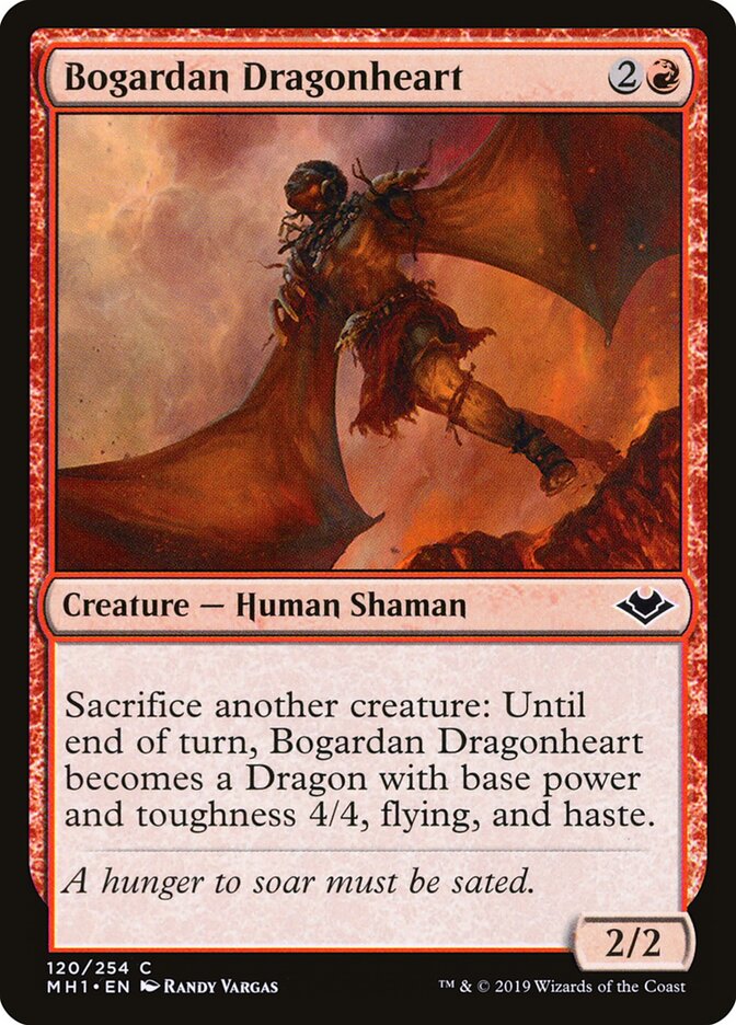 Bogardan Dragonheart card front