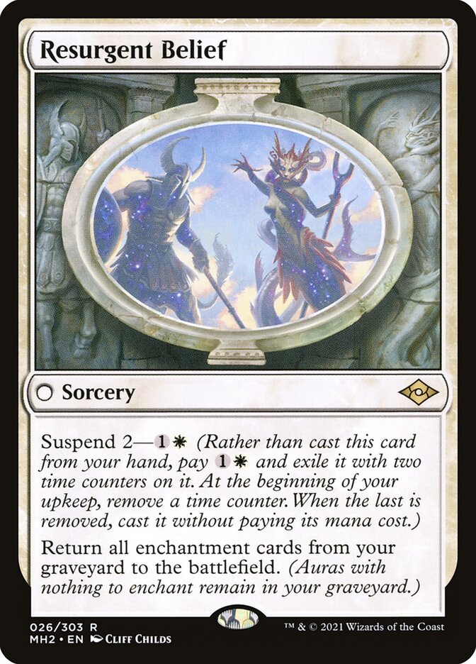 Resurgent Belief card front