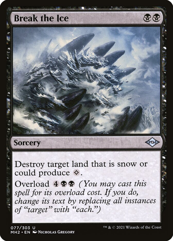 Break the Ice card front