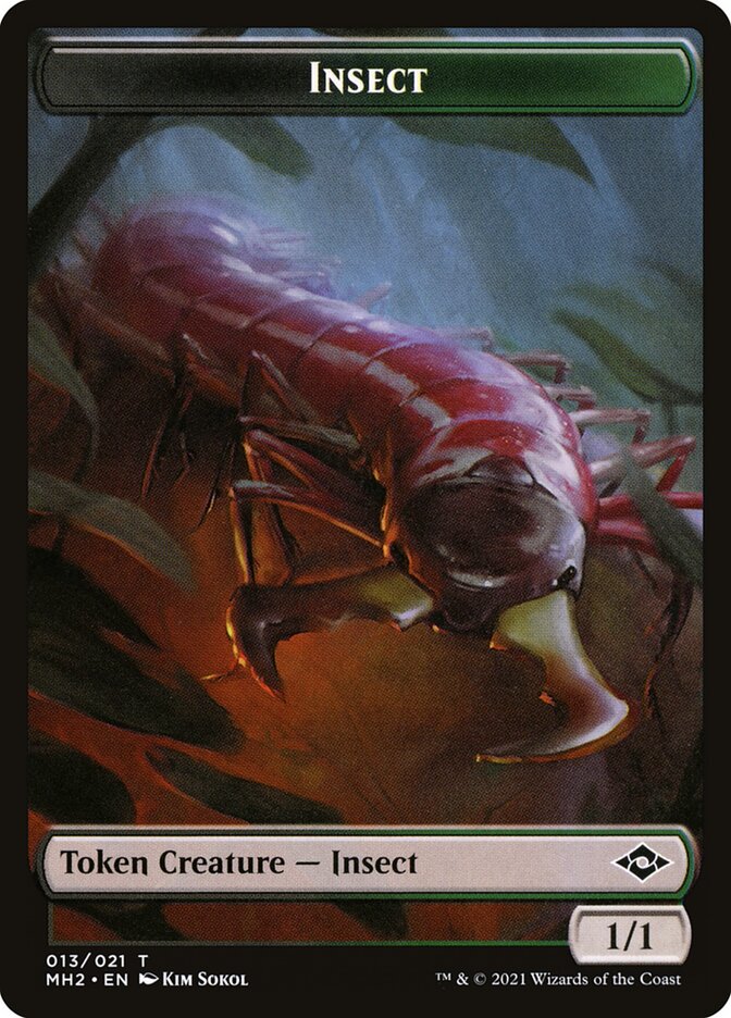 Insect card front