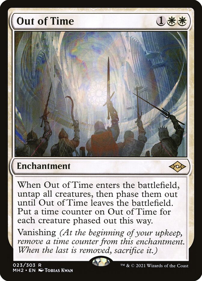 Out of Time card front