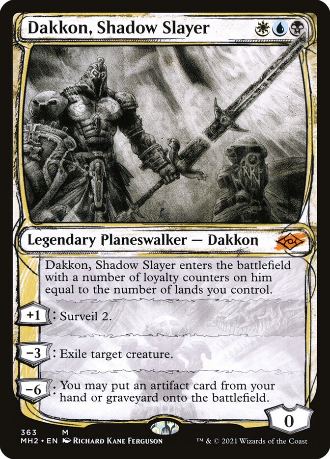 Dakkon, Shadow Slayer card front