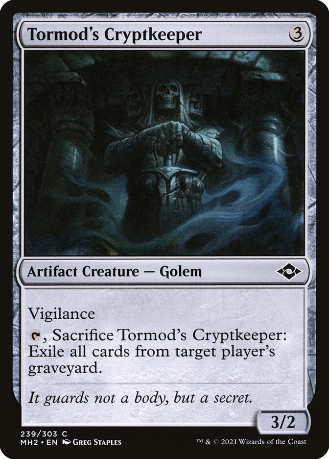 Tormod's Cryptkeeper card front