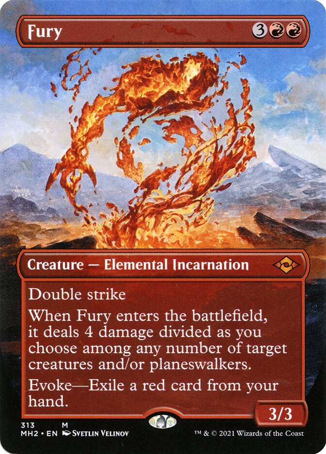 Fury card front