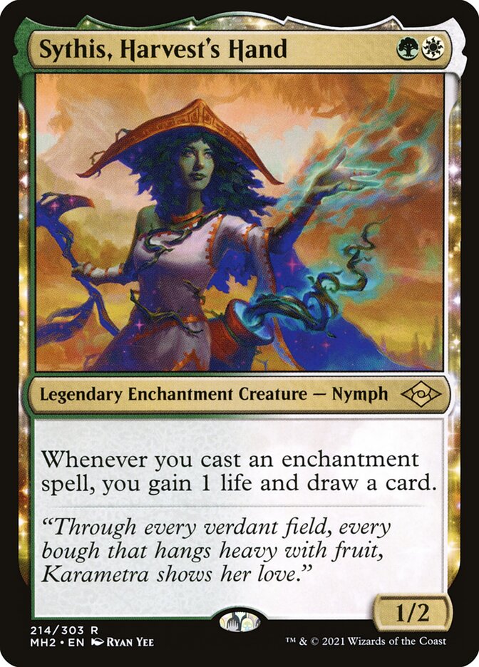 Sythis, Harvest's Hand card front