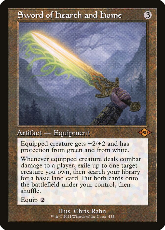 Sword of Hearth and Home card front